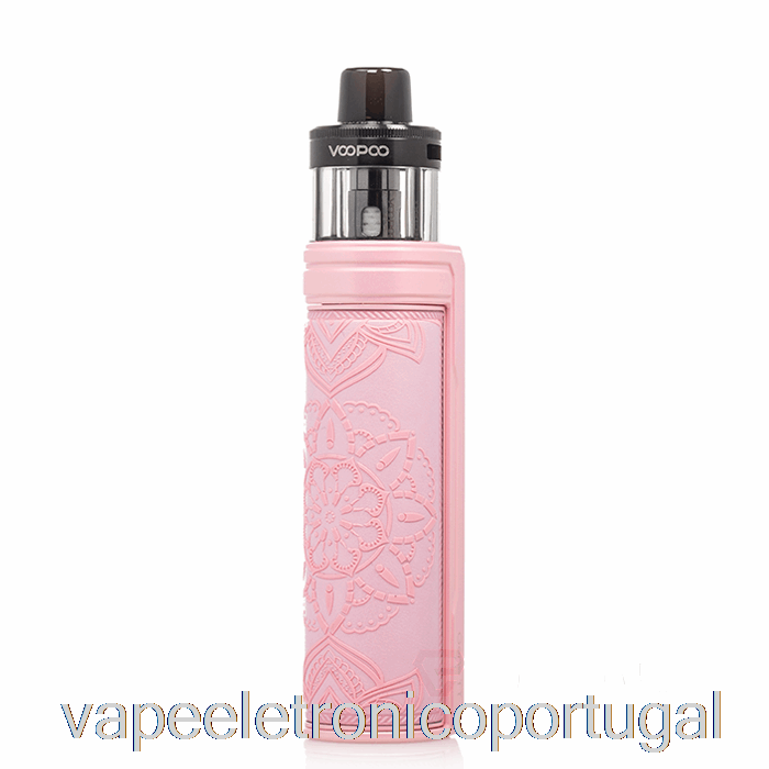 Vape Eletrônico Voopoo Drag X2 80w Pod Sistema Brilho Rosa